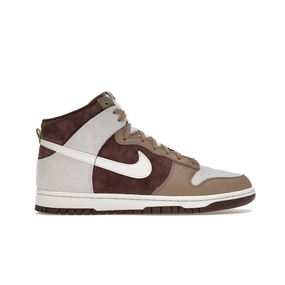 Nike Dunk High Light Chocolate