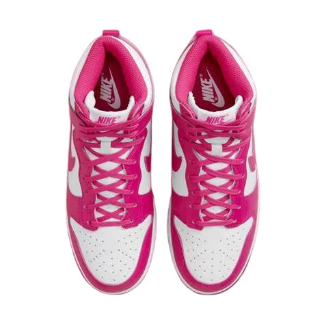 Nike Dunk Hi White Pink Pow